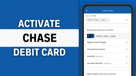 activate chase atm card online.